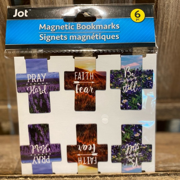 Religious Bookmarks Set Of 6, Cross Shaped Bookmarks, Inspirational Bookmarks - Picture 3 of 9